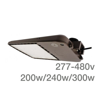 AL-480V2243CCT - 277-480v - 200W/ 240W/ 300w - AREA LIGHT WATTAGE AND CCT SELECTABLE