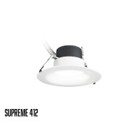 AL-DLC412CCT | Supreme412 | 4" Watt & CCT Select Commercial Downlight
