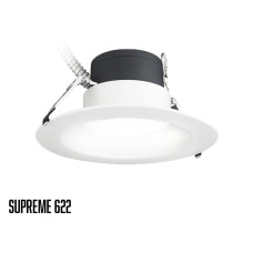 AL-DLC622CCT | Supreme622 | 6" Watt & CCT Select Commercial Downlight
