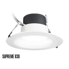 AL-DLC830CCT | Supreme830 | 8" Watt & CCT Select Commercial Downlight
