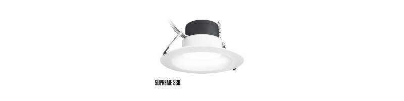 AL-DLC830CCT | Supreme830 | 8" Watt & CCT Select Commercial Downlight AL-DLC830CCT | Supreme830 | 8" Watt & CCT Select Commercial Downlight