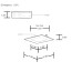 AL-DW4SQ-9-D/WH/EM - 4" 9w Emergency Square Wafer Downlight - 5-CCT Select Flicker Free 120v AC Triac Dimmable White Finish AL-DW4SQ-9-D/WH/EM - 4" 9w Emergency Square Wafer Downlight - 5-CCT Select Flicker Free 120v AC Triac Dimmable White Finish