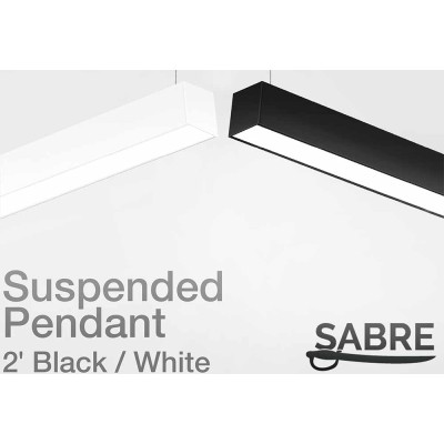 AL-L2320D/CCT - Sabre 2' x 2″ SUSPENDED PENDANT / SURFACE Linear Light Engine