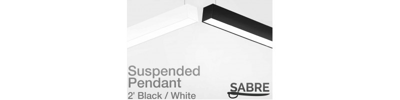 AL-L2320D/CCT - Sabre 2' x 2″ SUSPENDED PENDANT / SURFACE Linear Light Engine