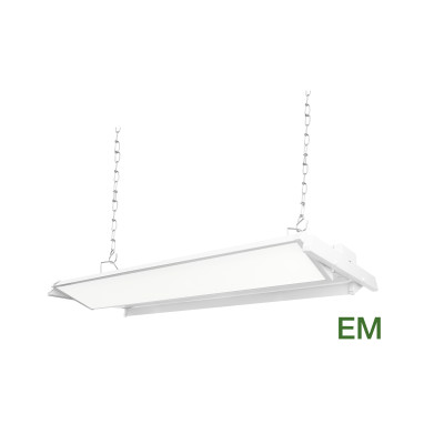 AL-LHB4202530CCT/EM - 4' 200W / 250W / 300W LED HIGH BAY - Adj Lens (Emergency)
