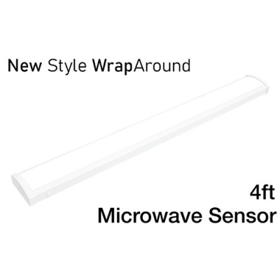 AL-NSWA4FT304050CCT/MS - 4' New Style Wrap | Microwave Sensor | CCT Select | Watt Select