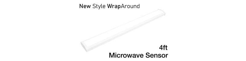 AL-NSWA4FT304050CCT/MS - 4' New Style Wrap | Microwave Sensor | CCT Select | Watt Select