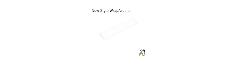 AL-NSWA2FT152025CCT/EM - 2' New Style Wrap Emergency | CCT Select | Watt Select