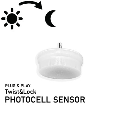 AL-PS12VTL - Plug&Play Twist&Lock Photocell (Factory Default)