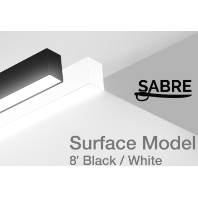 AL-SM188/CCT - Sabre 8' x 2″ SURFACE MOUNT Linear Light Engine