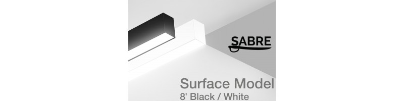 AL-SM188/CCT - Sabre 8' x 2″ SURFACE MOUNT Linear Light Engine