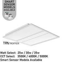 AL-TRX-DM-22/3WS/3CCT - TRX 2x2 - Premium Specification 3-D Architectural Troffer | Watt & CCT | 100-277v 25/30/35w 3500/4000/5000K 0-10v AL-TRX-DM-22/3WS/3CCT - TRX 2x2 - Premium Specification 3-D Architectural Troffer | Watt & CCT | 100-277v 25/30/35w 3500/4000/5000K 0-10v