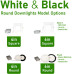 AL-WDL495CCT/BK/EM - Emergency Wafer Downlight - 5-CCT Select Flicker Free 120v AC Triac Dimmable White Finish AL-WDL495CCT/BK/EM - Emergency Wafer Downlight - 5-CCT Select Flicker Free 120v AC Triac Dimmable White Finish