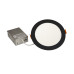 AL-WDL6125CCT/BK/EM - 6" 12w Emergency Wafer Downlight - 5-CCT Select Flicker Free 120v AC Triac Dimmable Black Finish AL-WDL6125CCT/BK/EM - 6" 12w Emergency Wafer Downlight - 5-CCT Select Flicker Free 120v AC Triac Dimmable Black Finish