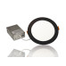 AL-WDL6125CCT/BK - 6" Wafer Downlight - 5-CCT Select Flicker Free 120v AC Triac Dimmable Black Finish