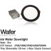 AL-WDL6125CCT/BK - 6" Wafer Downlight - 5-CCT Select Flicker Free 120v AC Triac Dimmable Black Finish