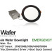 AL-WDL6125CCT/BK/EM - 6" 12w Emergency Wafer Downlight - 5-CCT Select Flicker Free 120v AC Triac Dimmable Black Finish AL-WDL6125CCT/BK/EM - 6" 12w Emergency Wafer Downlight - 5-CCT Select Flicker Free 120v AC Triac Dimmable Black Finish