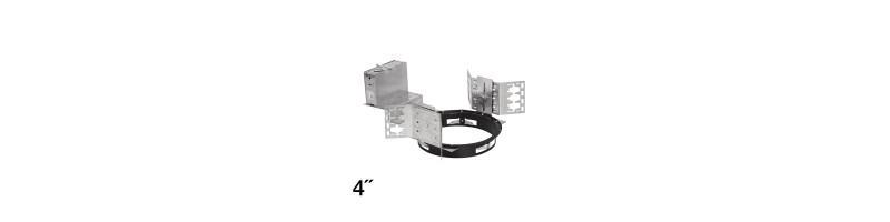 AR-MF4 - 4" Mounting Frame and Hangers AR-MF4 - 4" Mounting Frame and Hangers