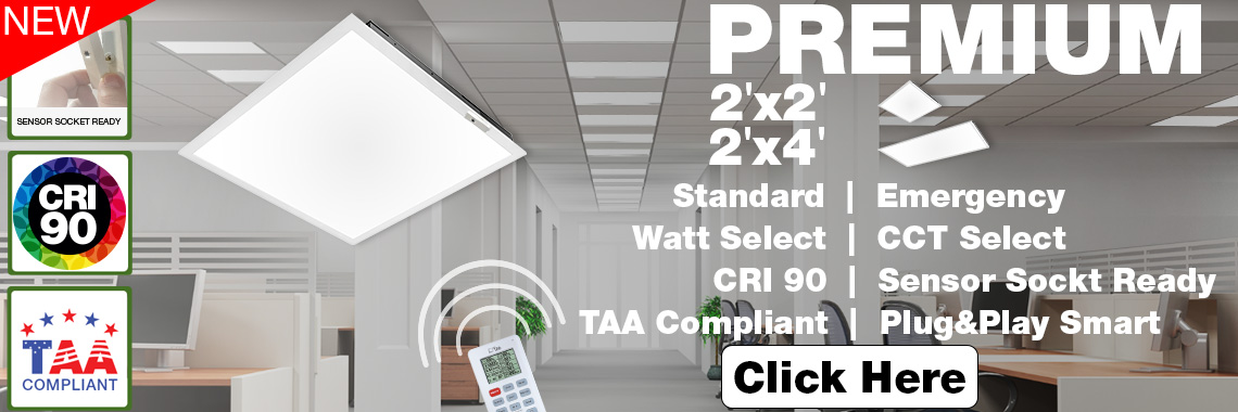 LED Panels with Controls