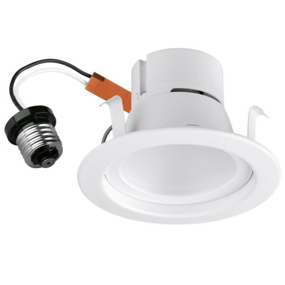 AR-DL1140 - 4" 9w LED Baffle Retrofit Trim