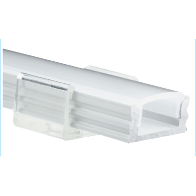 AL-P001 - 2M Aluminum Profile White Finish Surface