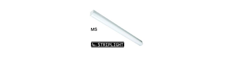 AL-ST4FT30/40/50/MS - 4' LED Strip Light | MICROWAVE SENSOR | CCT Selectable | Power Selectable 