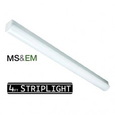 AL-ST4FT30/40/50/MS/EM - 4' LED Strip Light | MICROWAVE SENSOR & EMERGENCY | CCT Selectable | Power Selectable 