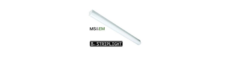 AL-ST8FT50/60/70/MS/EM - 8' LED Strip Light | MICROWAVE SENSOR & EMERGENCY | CCT Selectable | Power Selectable 
